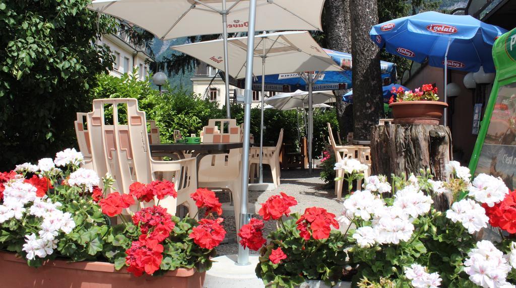 La Dent-Du-Midi Hotel & Restaurant Saint-Maurice Dış mekan fotoğraf