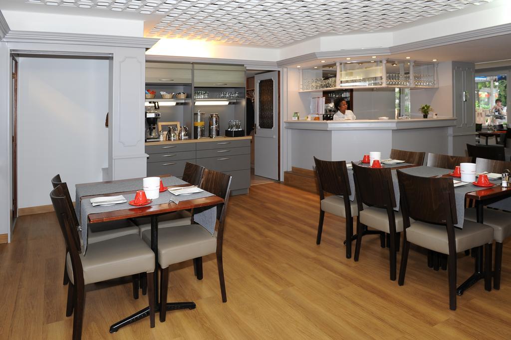 La Dent-Du-Midi Hotel & Restaurant Saint-Maurice Dış mekan fotoğraf