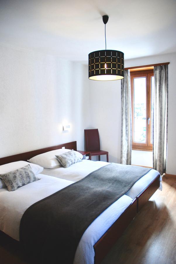 La Dent-Du-Midi Hotel & Restaurant Saint-Maurice Dış mekan fotoğraf